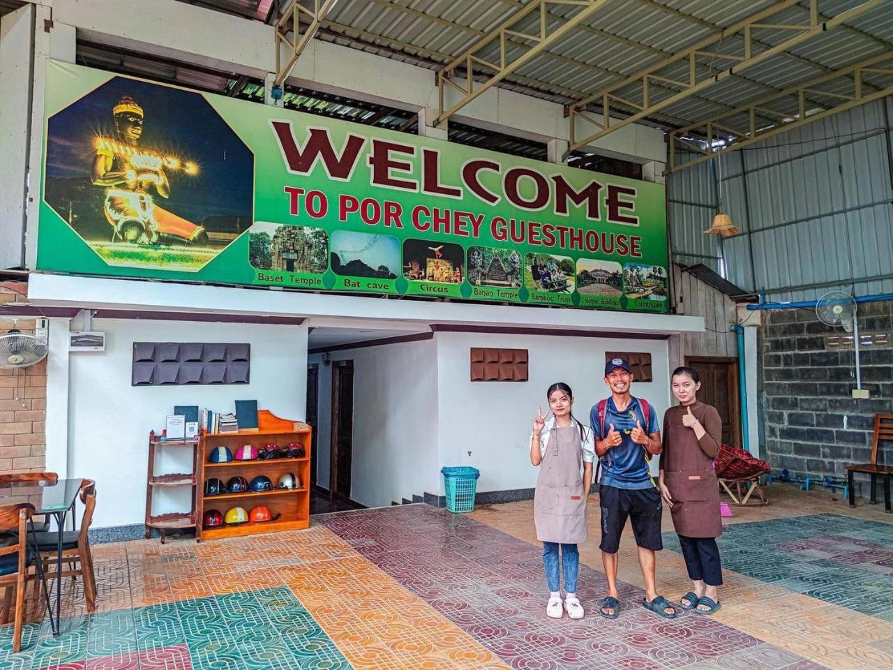 Por Chey Otel Battambang Dış mekan fotoğraf